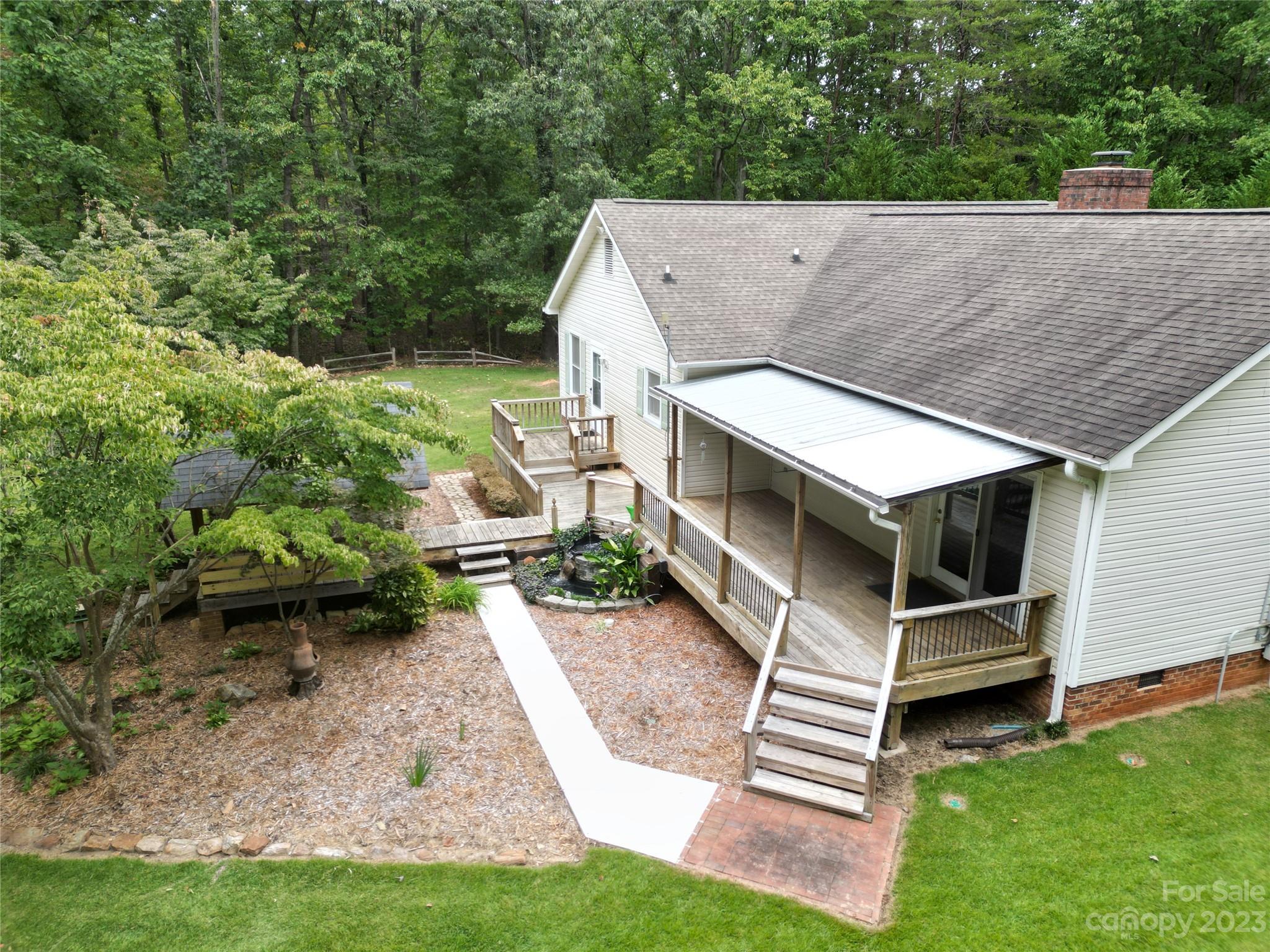 256 Georgewoods Drive Dallas, NC 28034 - Photo 26 of 45 a view of outdoor space and yard