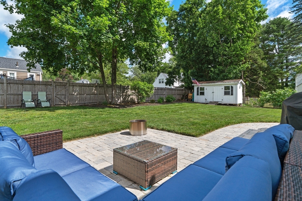 61 Broad Street Walpole, MA 02081 - Photo 32 of 37 a view of a house with backyard and a patio