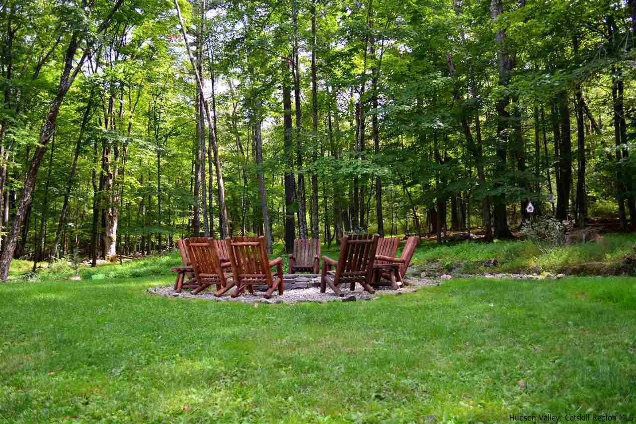4651 Atwood Road Stone Ridge, NY 12484 - Photo 30 of 31 a view of a park with bench and trees