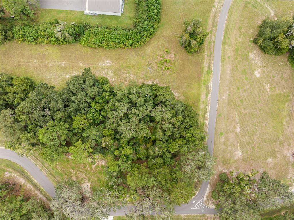 17287 Southwest 11th Court Newberry, FL 32669 - Photo 9 of 14 an aerial view of a residential houses with swimming pool and ocean view