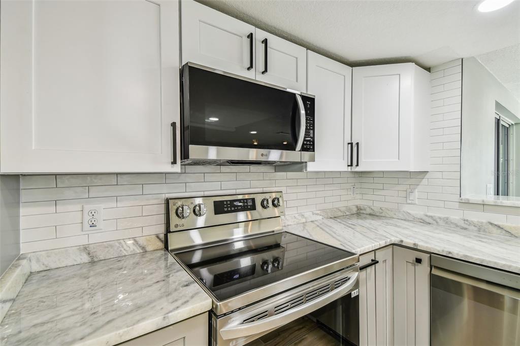 13909 Berkowitz Avenue Hudson, FL 34667 - Photo 13 of 91 a kitchen with a stove microwave and sink