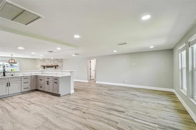wooden floor in an empty room