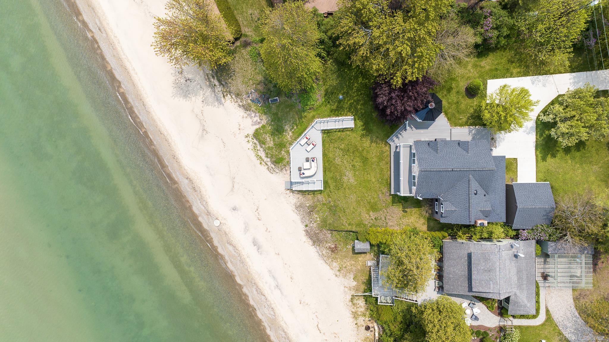 2012 North Lakeshore Road Carsonville, MI 48419 - Photo 79 of 90 Aerial Overview!