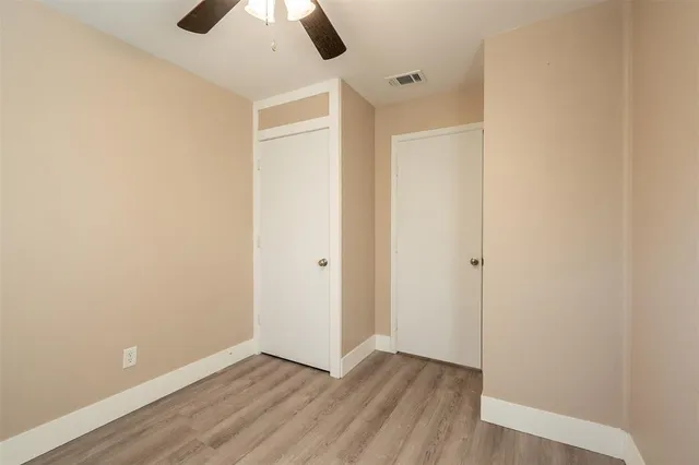 wooden floor in an empty room