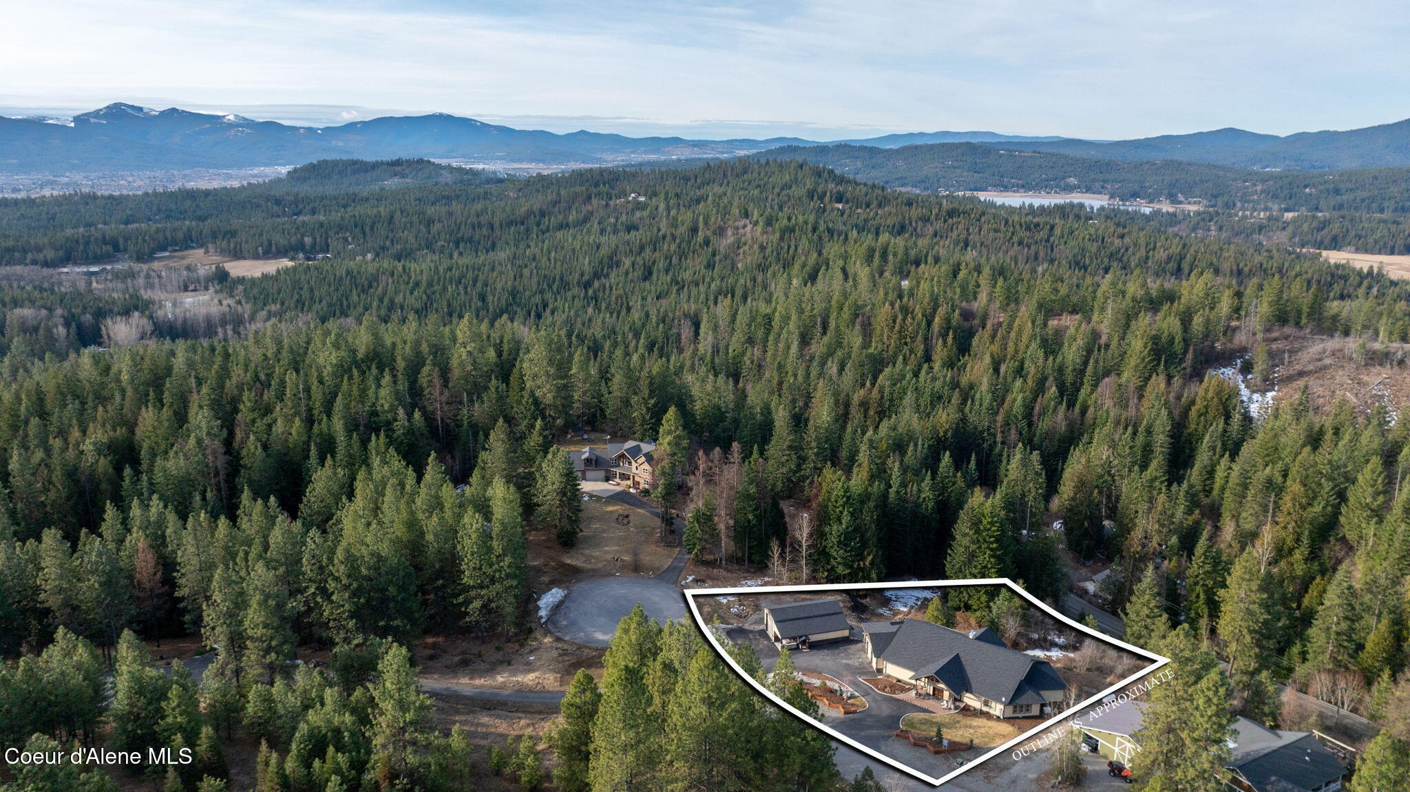 14563 North Saddle Ridge Road Rathdrum, ID 83858 - Photo 59 of 60 Aerial