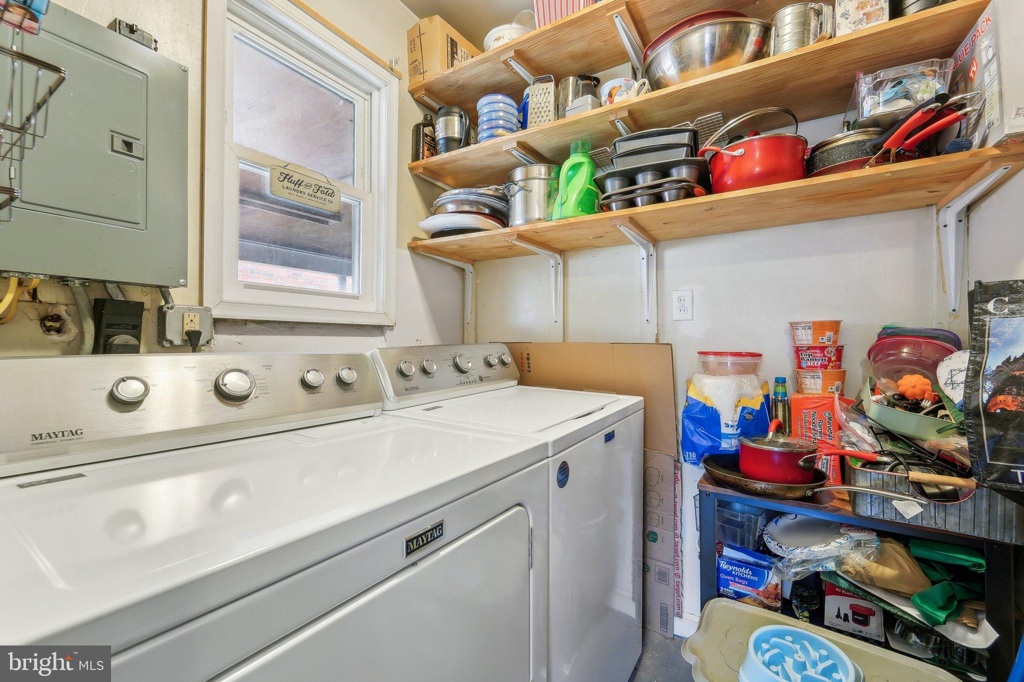 414 Biggs Avenue Frederick, MD 21702 - Photo 21 of 27 a utility room with dryer and washer