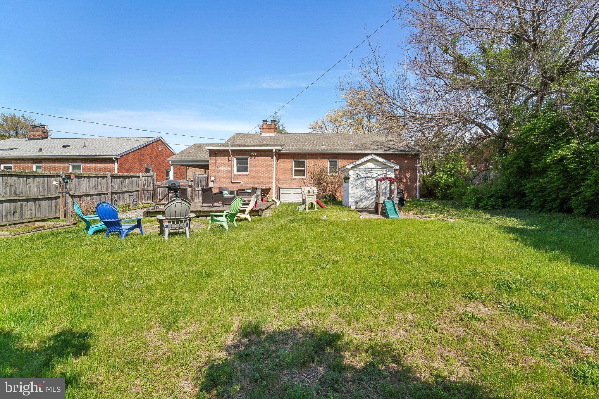 414 Biggs Avenue Frederick, MD 21702 - Photo 25 of 27 a view of a house with backyard and porch
