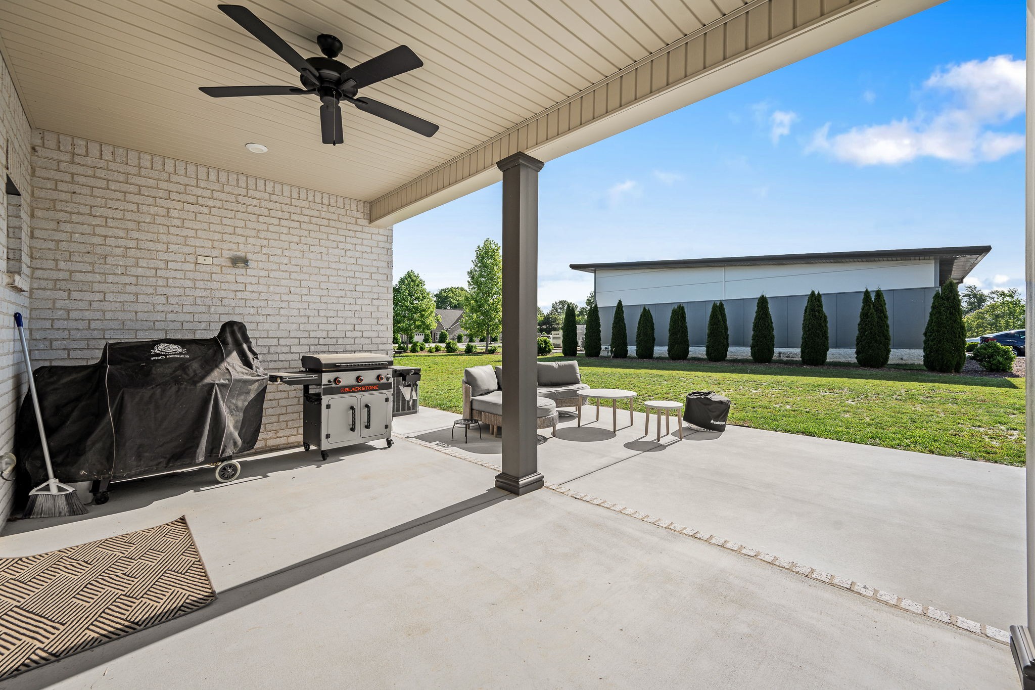 64 North Fork Branch Road Tullahoma, TN 37388 - Photo 39 of 49 a view of a porch with chairs and backyard