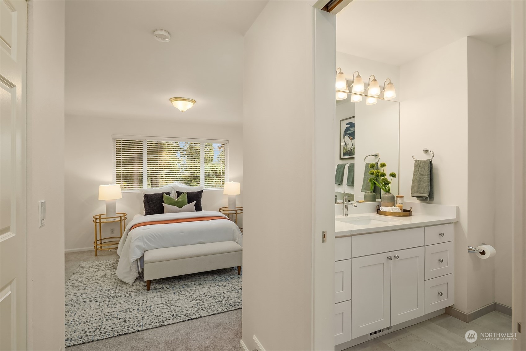 405 240th Street Southwest Bothell, WA 98021 - Photo 15 of 37 a bedroom with a bed and window