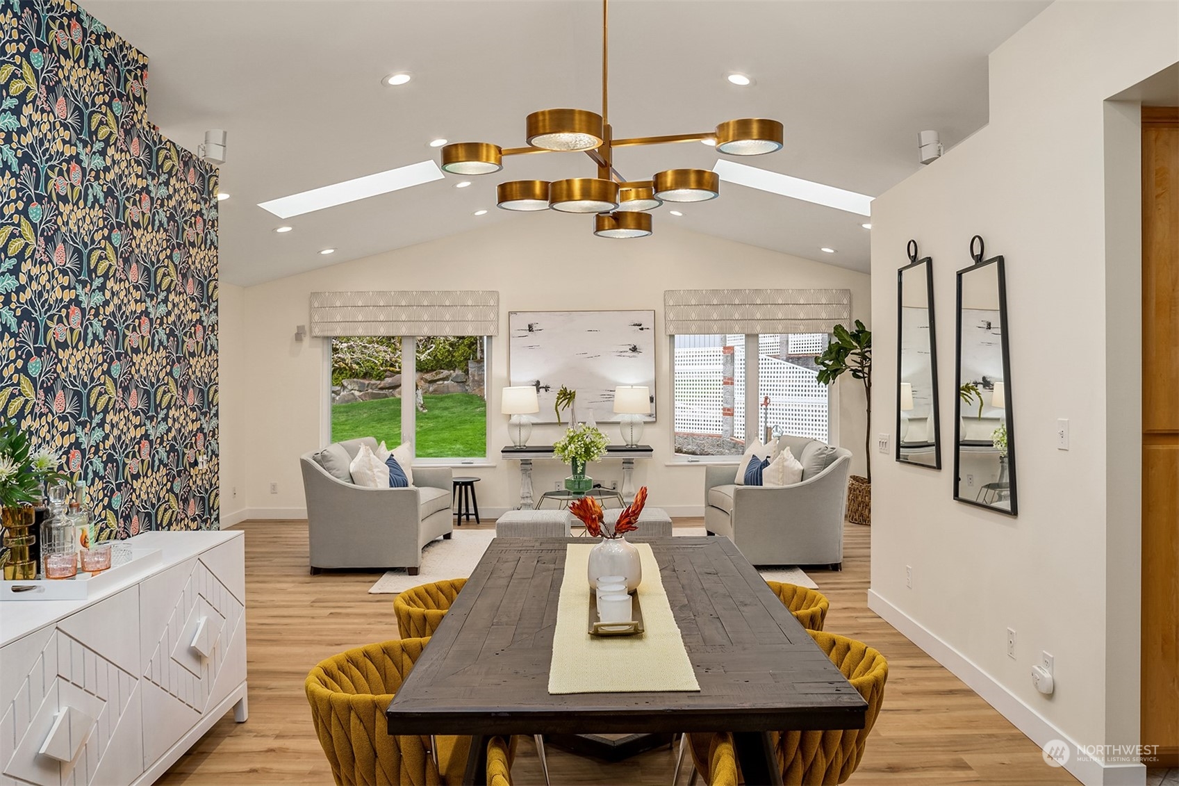 405 240th Street Southwest Bothell, WA 98021 - Photo 6 of 37 a view of a dining room with furniture window and outside view