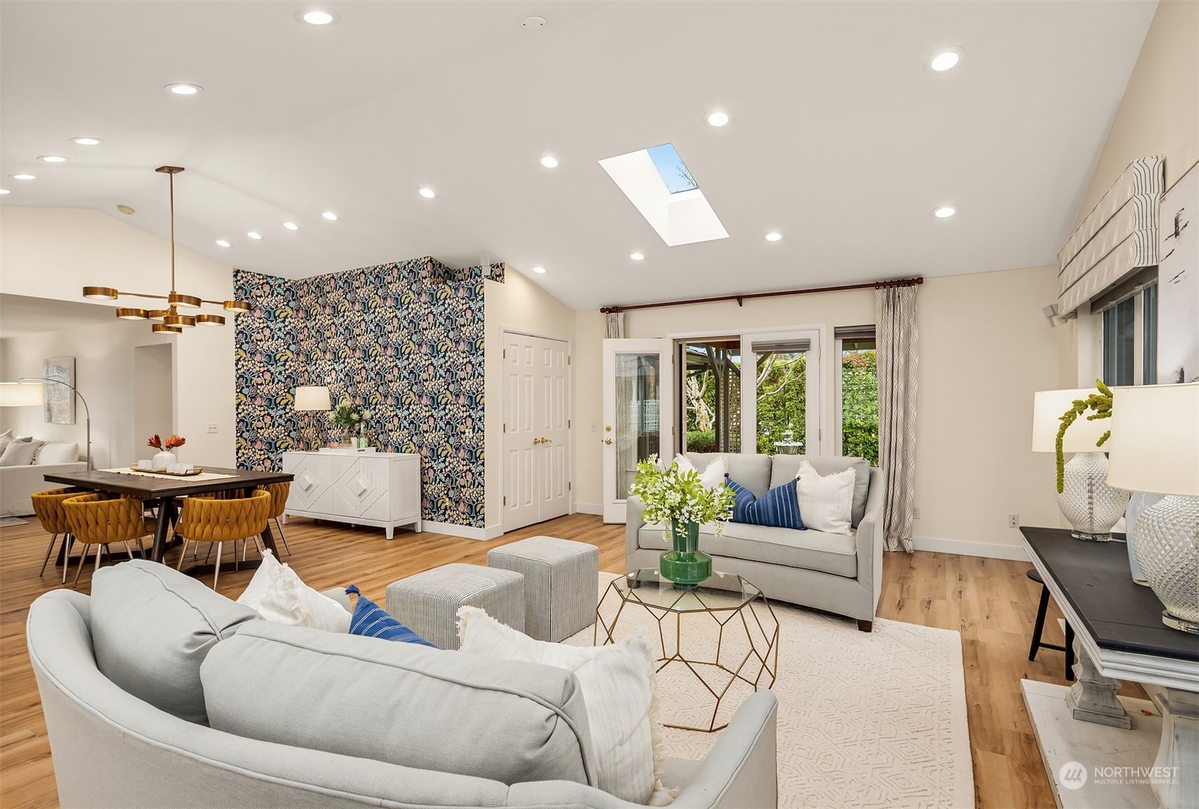 405 240th Street Southwest Bothell, WA 98021 - Photo 8 of 37 a living room with furniture and a large window