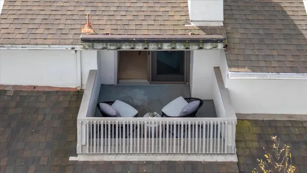 a outdoor space with of stove