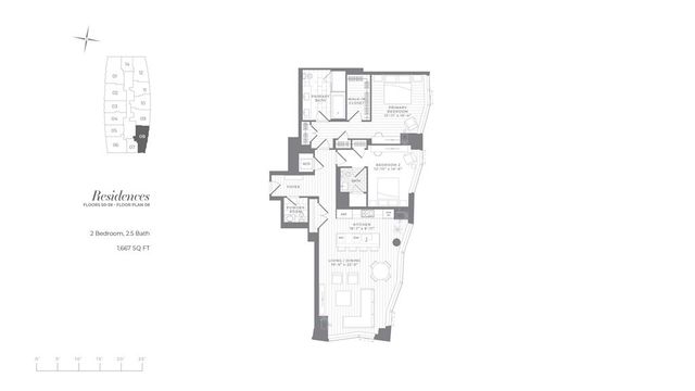 $3,190,000 | 240 Devonshire Street, Unit 4208, Boston, MA 02110