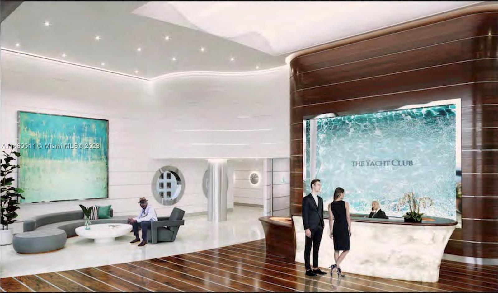 90 Alton Road, Unit 2807 Miami Beach, FL 33139 - Photo 27 of 30 a living room with furniture and a window