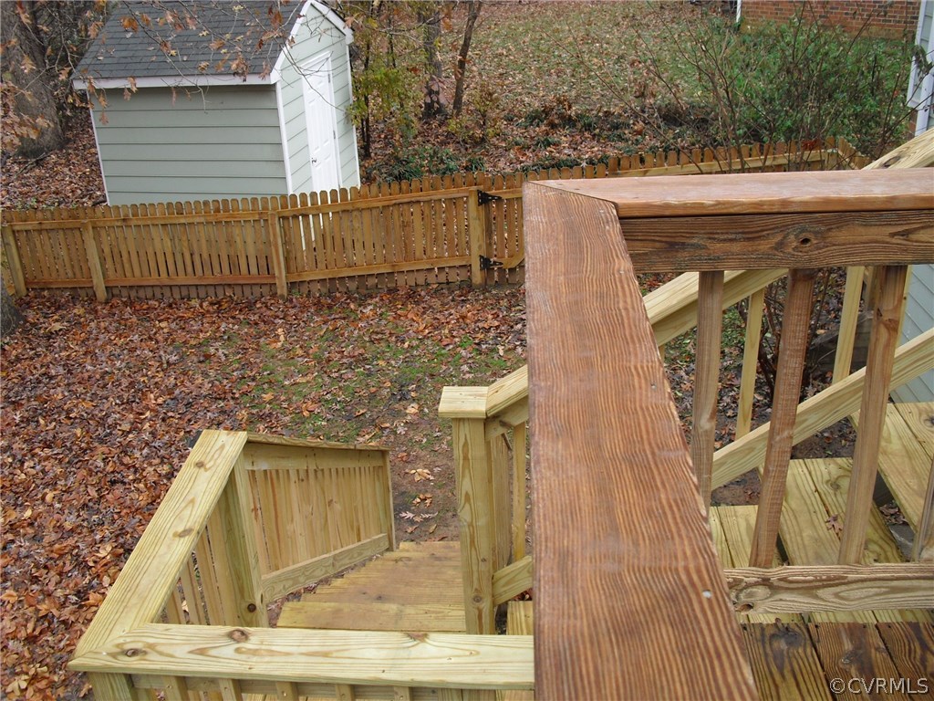 5501 Chatmoss Road Midlothian, VA 23112 - Photo 27 of 29 a view of outdoor space and deck