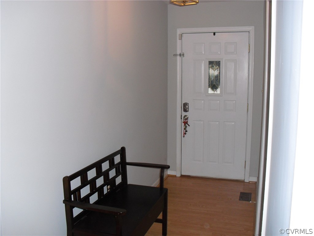 5501 Chatmoss Road Midlothian, VA 23112 - Photo 5 of 29 a view of a hallway with entryway door