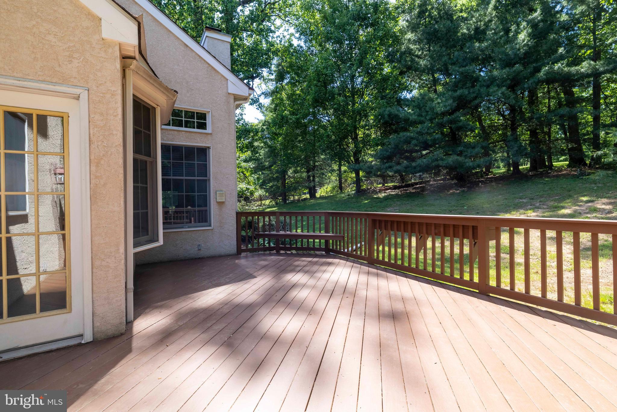 2160 Huntingdon Road Huntingdon Valley, PA 19006 - Photo 48 of 79 rear deck off the kitchen