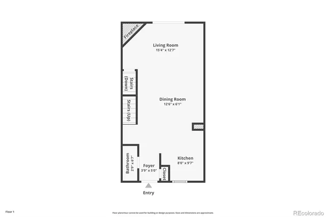 a picture of a floor plan