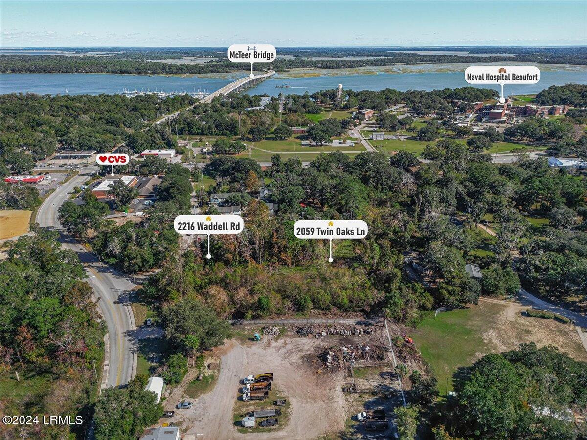 2216 Waddell Road Port Royal, SC 29935 - Photo 11 of 15 08-PIN Lot Aerial_-10