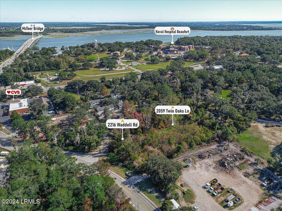 2216 Waddell Road Port Royal, SC 29935 - Photo 12 of 15 09-PIN Lot Aerial_-11