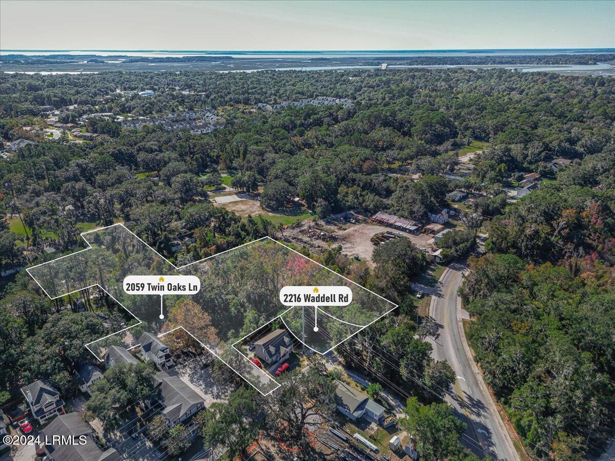 2216 Waddell Road Port Royal, SC 29935 - Photo 14 of 15 12-PIN Lot Aerial_-14