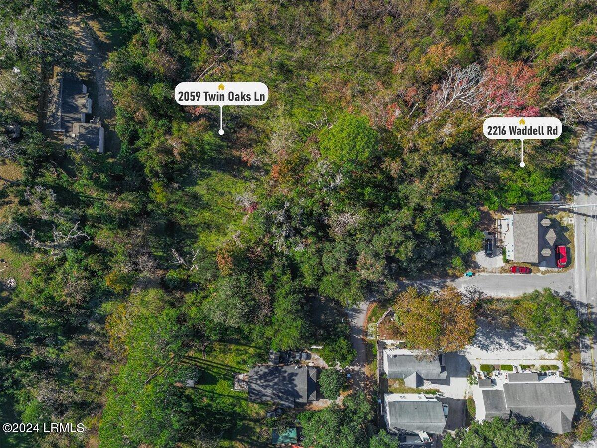 2216 Waddell Road Port Royal, SC 29935 - Photo 15 of 15 15-PIN Lot Aerial_-2