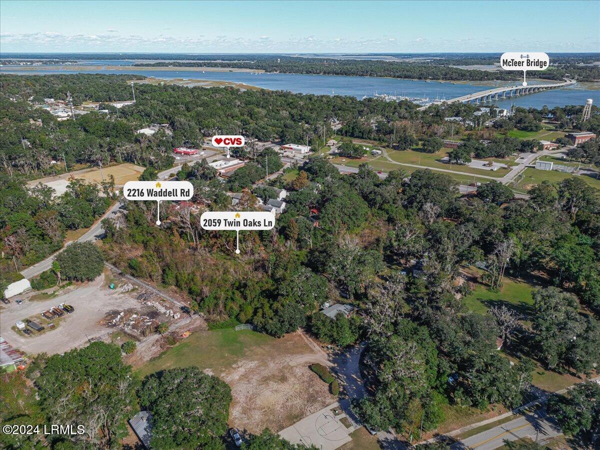 2216 Waddell Road Port Royal, SC 29935 - Photo 3 of 15 06-PIN Lot Aerial_-8