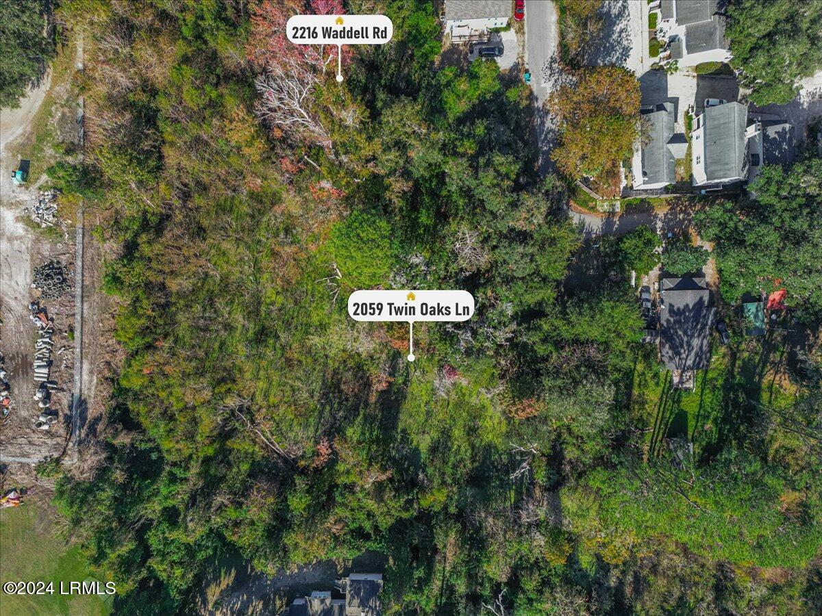 2216 Waddell Road Port Royal, SC 29935 - Photo 4 of 15 14-PIN Lot Aerial
