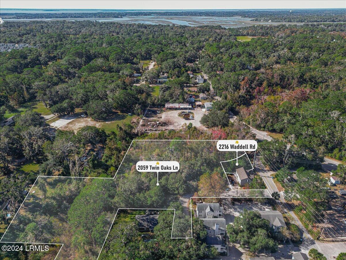 2216 Waddell Road Port Royal, SC 29935 - Photo 5 of 15 13-PIN Lot Aerial_-15