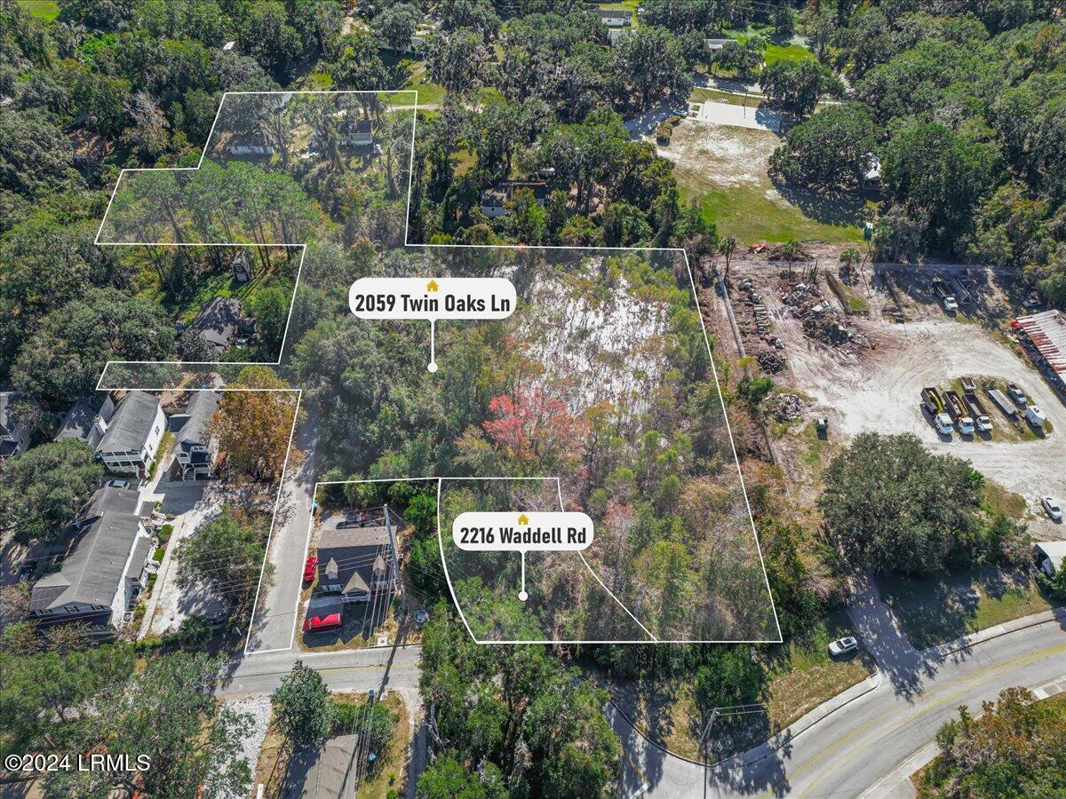 2216 Waddell Road Port Royal, SC 29935 - Photo 6 of 15 01-PIN Lot Aerial_-4