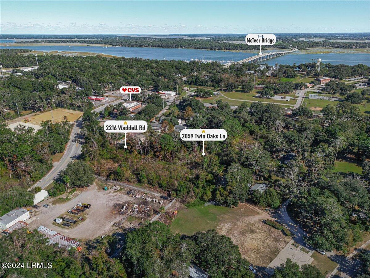 2216 Waddell Road Port Royal, SC 29935 - Photo 10 of 15 07-PIN Lot Aerial_-9