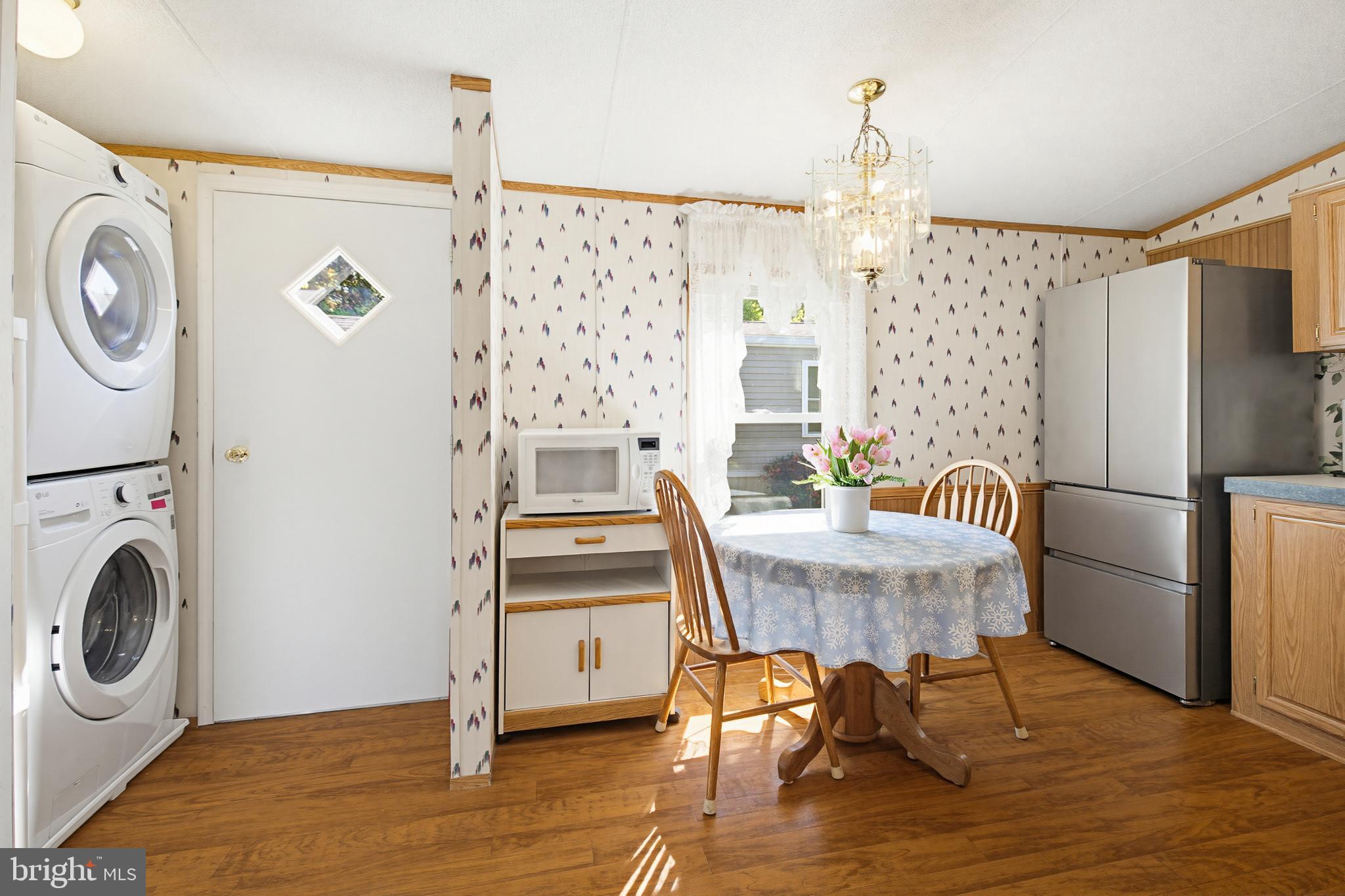 315 Lewis Road Annville, PA 17003 - Photo 16 of 33 a view of a kitchen with refrigerator and dining table