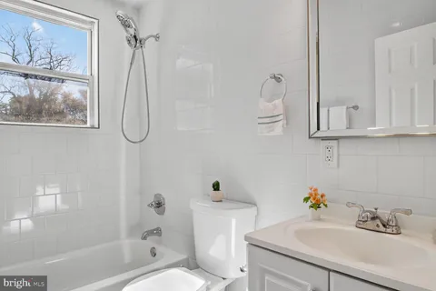 a bathroom with a sink a toilet and a shower