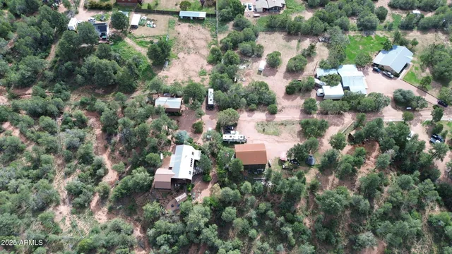a view of a lake with a city