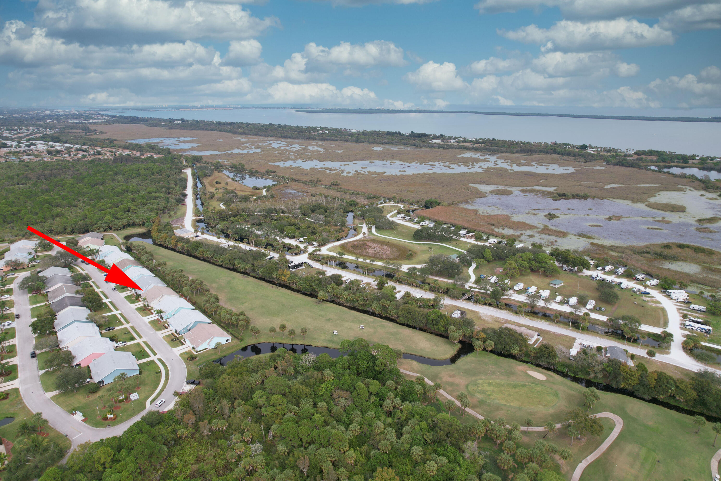 4064 Gator Trace Road Fort Pierce, FL 34982 - Photo 25 of 37 a view of city and ocean