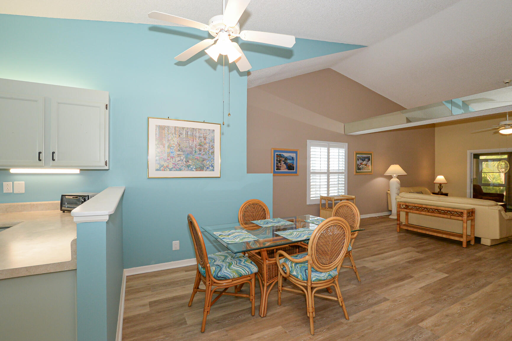 4064 Gator Trace Road Fort Pierce, FL 34982 - Photo 9 of 37 a dining room with furniture and window