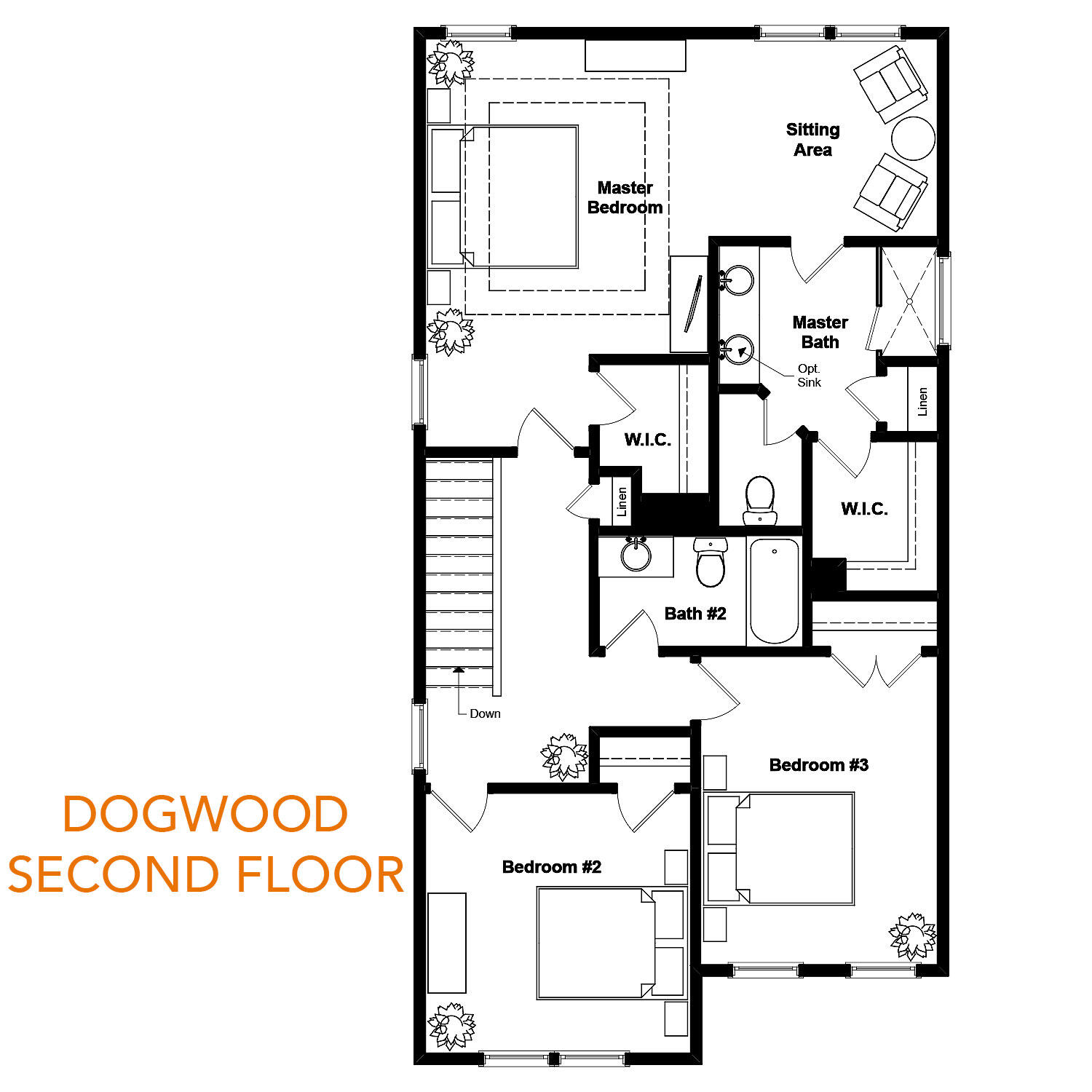 134 Instructor Court Ladson, SC 29456 - Photo 4 of 28 Dogwood-2nd-Floor-for-Web