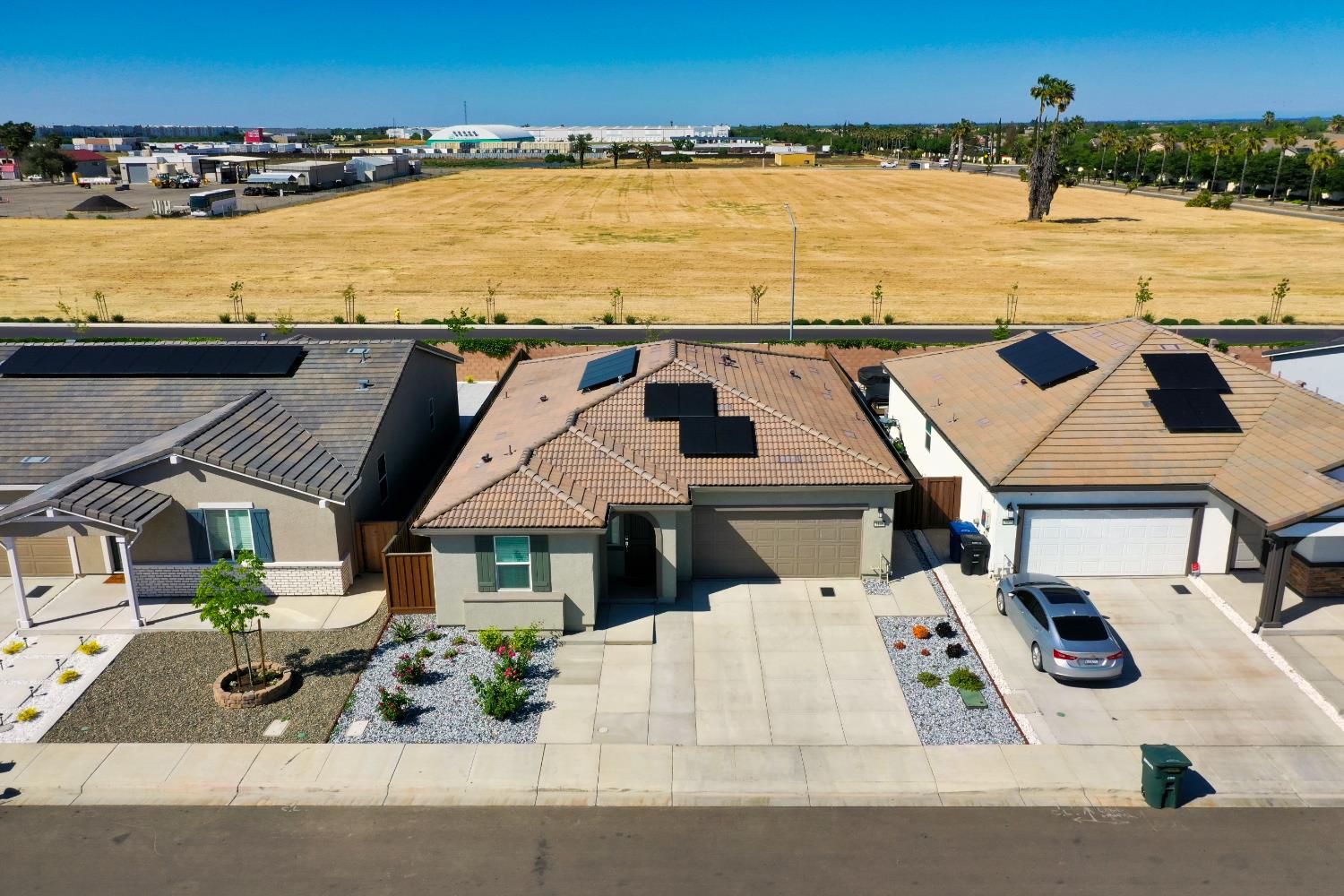 2109 Blossom Ranch Road Patterson, CA 95363 - Photo 29 of 33 an aerial view of house with ocean view