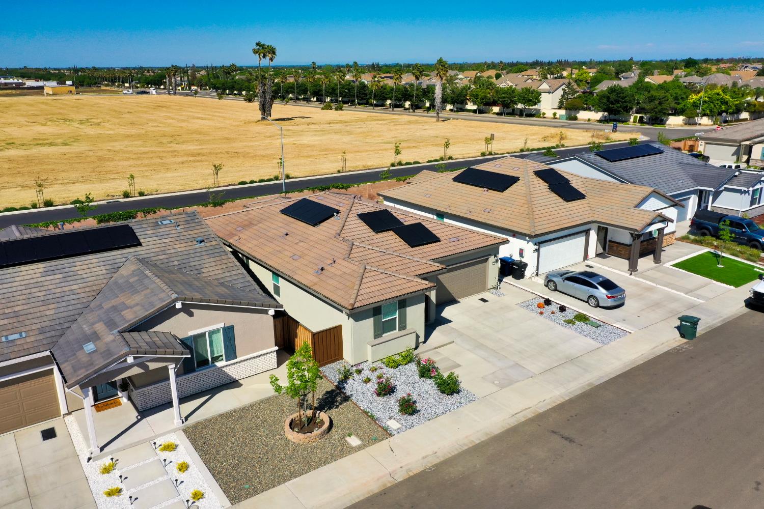 2109 Blossom Ranch Road Patterson, CA 95363 - Photo 31 of 33 an aerial view of a house with a ocean view