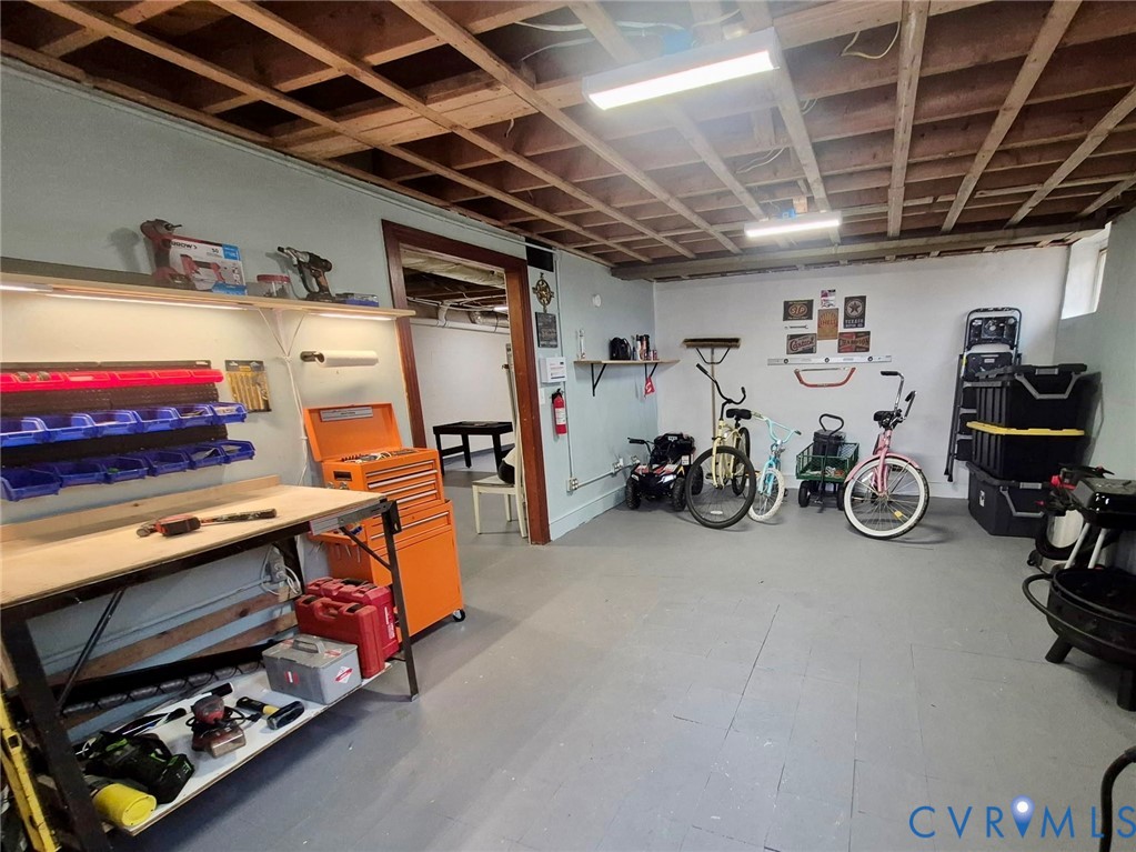 1304 Milnwood Road Farmville, VA 23901 - Photo 16 of 19 Storage room in basement, walk up door