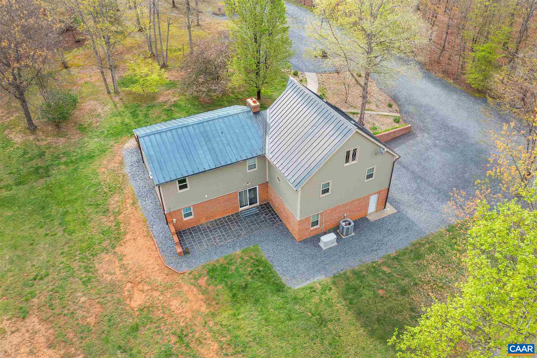 1253 Axtell Road Howardsville, VA 24562 - Photo 7 of 51 a view of a small deck with a yard