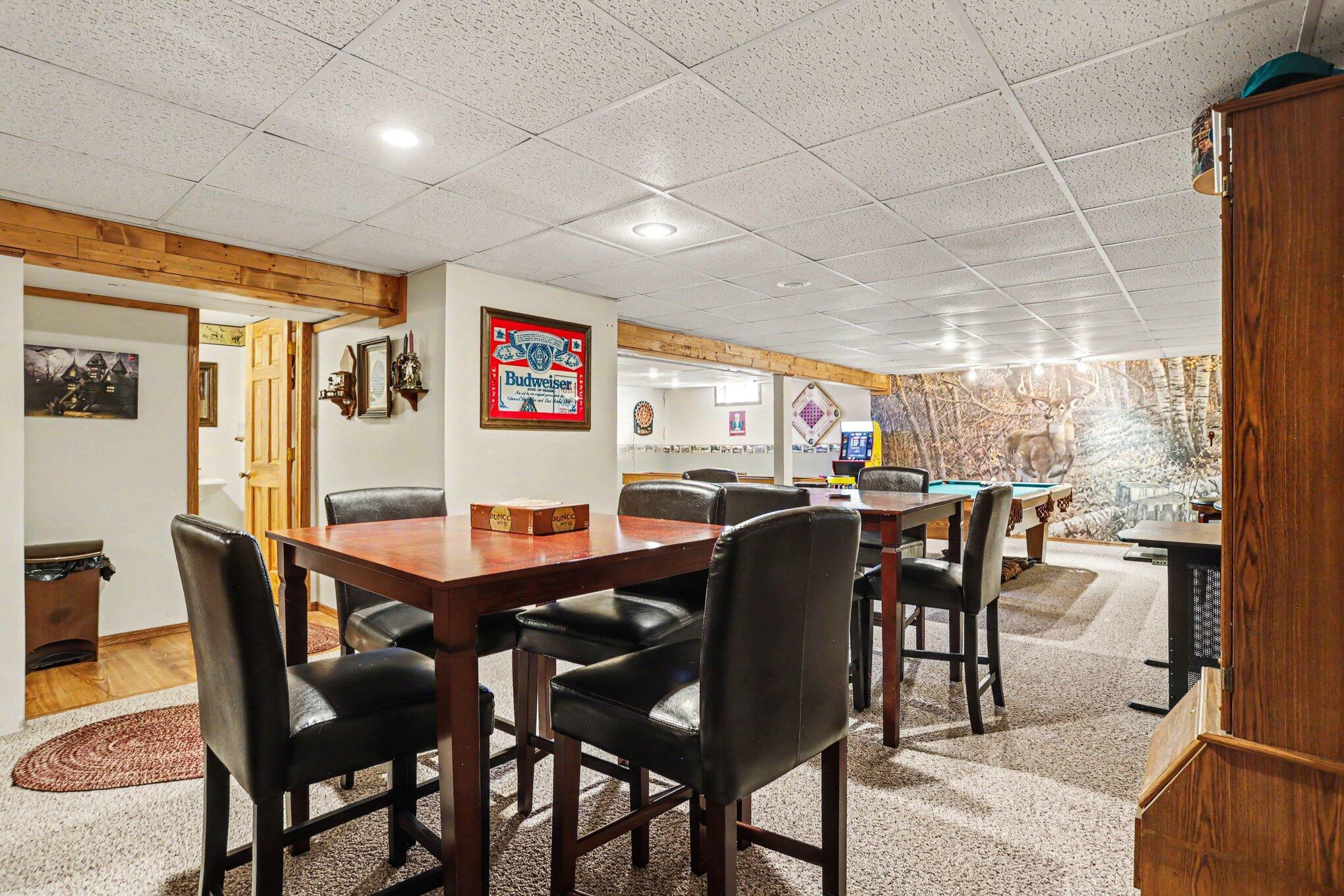 55019 North Fisher Lake Road Three Rivers, MI 49093 - Photo 17 of 34 Basement Seating