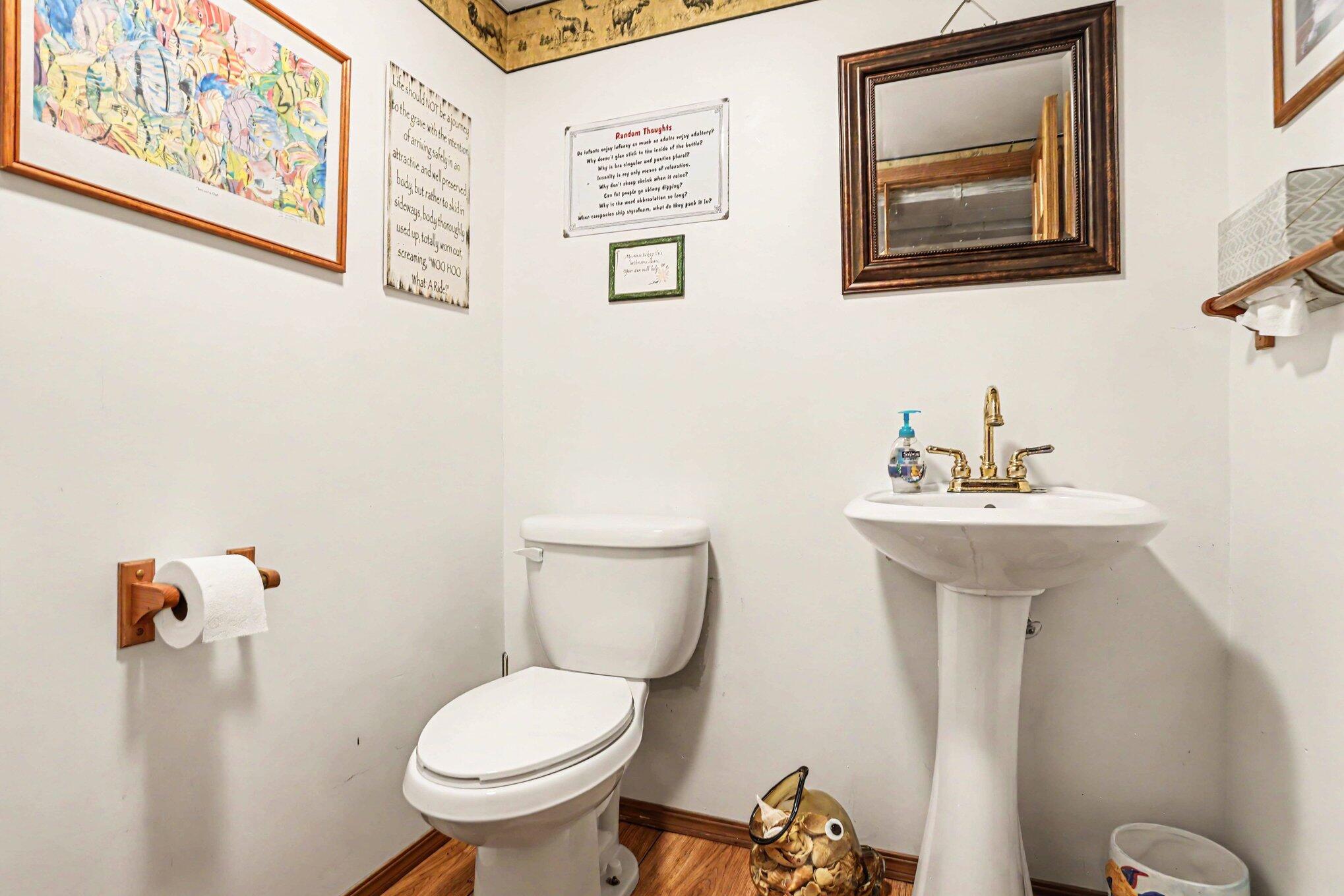 55019 North Fisher Lake Road Three Rivers, MI 49093 - Photo 21 of 34 Basement Half Bath