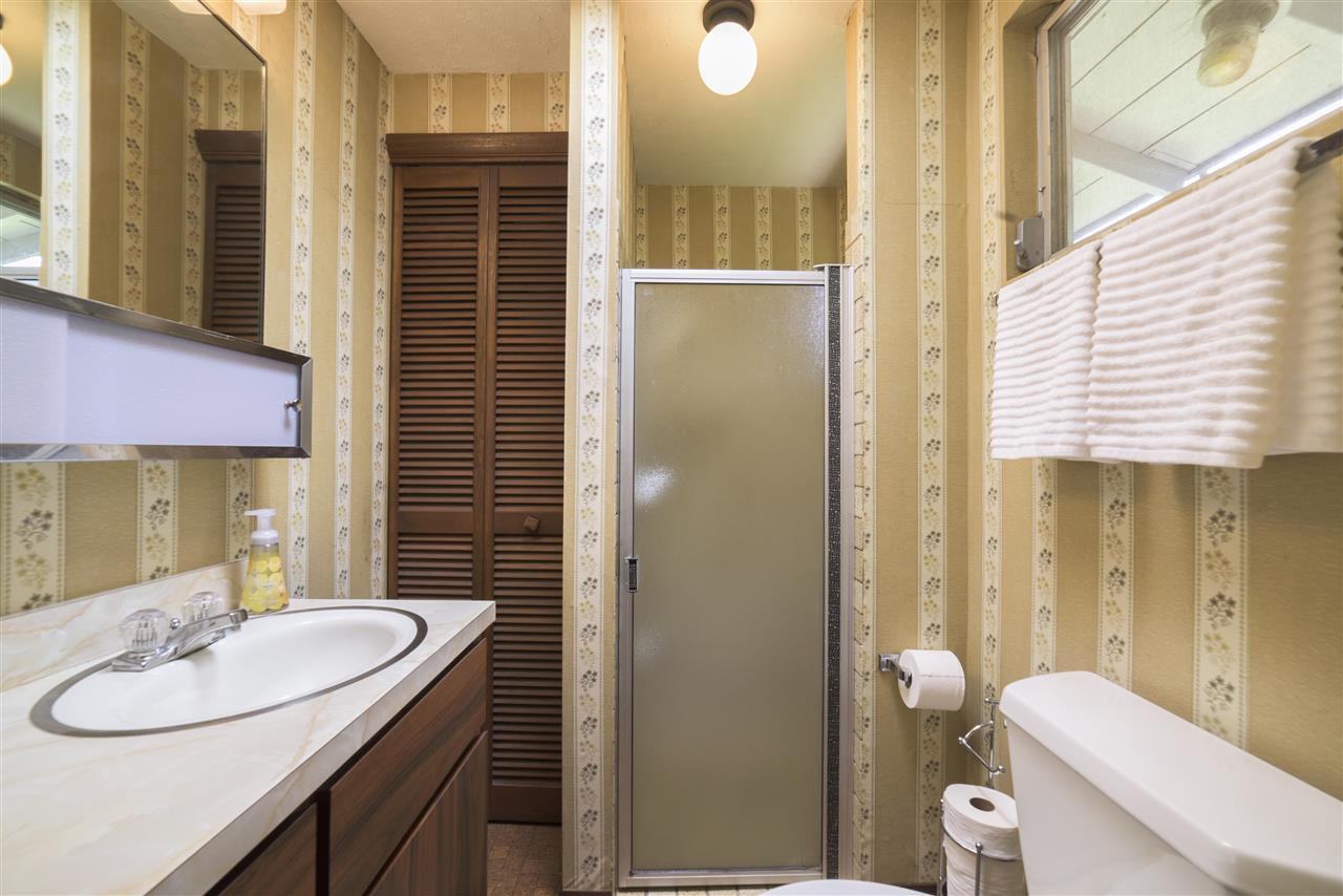 100 Ihe Place Kula, HI 96790 - Photo 10 of 18 a bathroom with a granite countertop sink toilet and shower