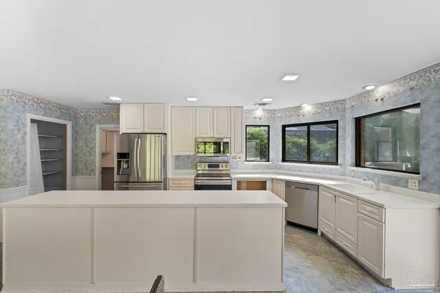 a view of cabinets and wooden cabinets