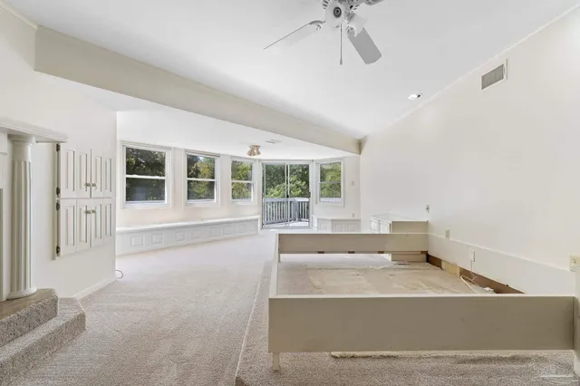 a view of empty room