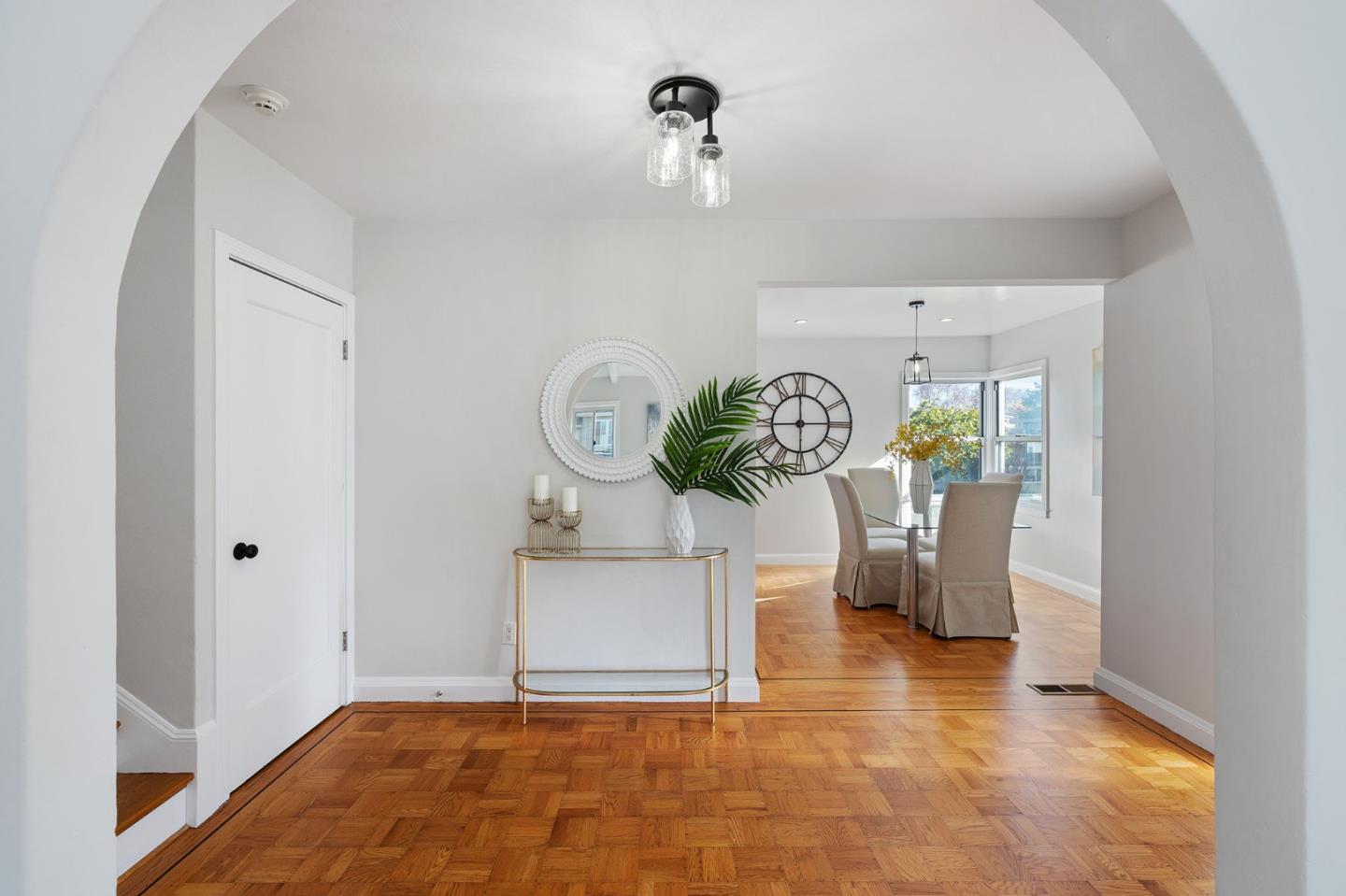 194 Willow Avenue Millbrae, CA 94030 - Photo 12 of 76 a view of kitchen with furniture and wooden floor
