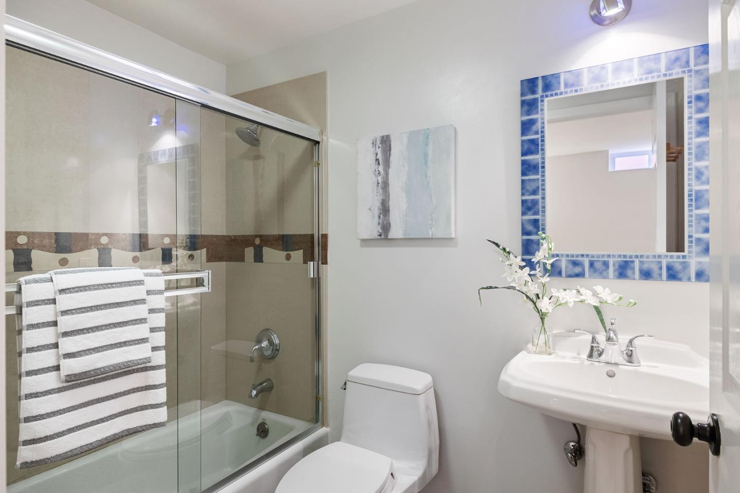 194 Willow Avenue Millbrae, CA 94030 - Photo 45 of 76 a bathroom with a sink toilet and shower