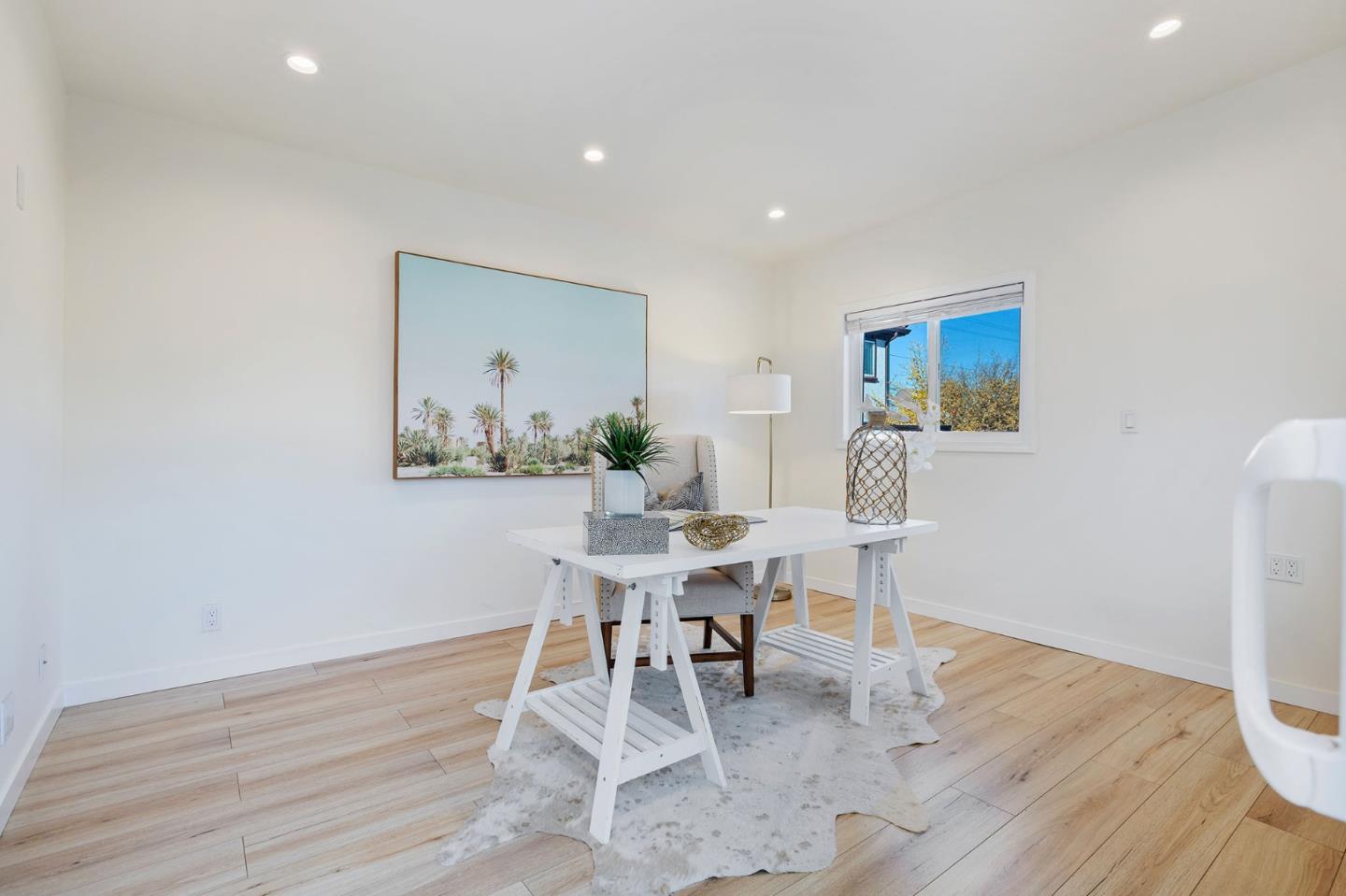 194 Willow Avenue Millbrae, CA 94030 - Photo 50 of 76 a workspace with wooden floor