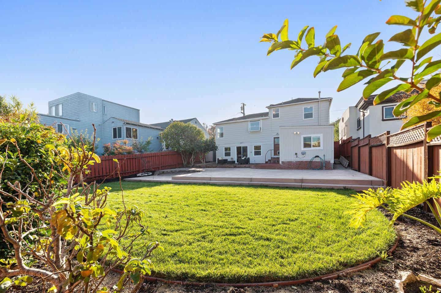 194 Willow Avenue Millbrae, CA 94030 - Photo 58 of 76 a swimming pool with outdoor seating and yard